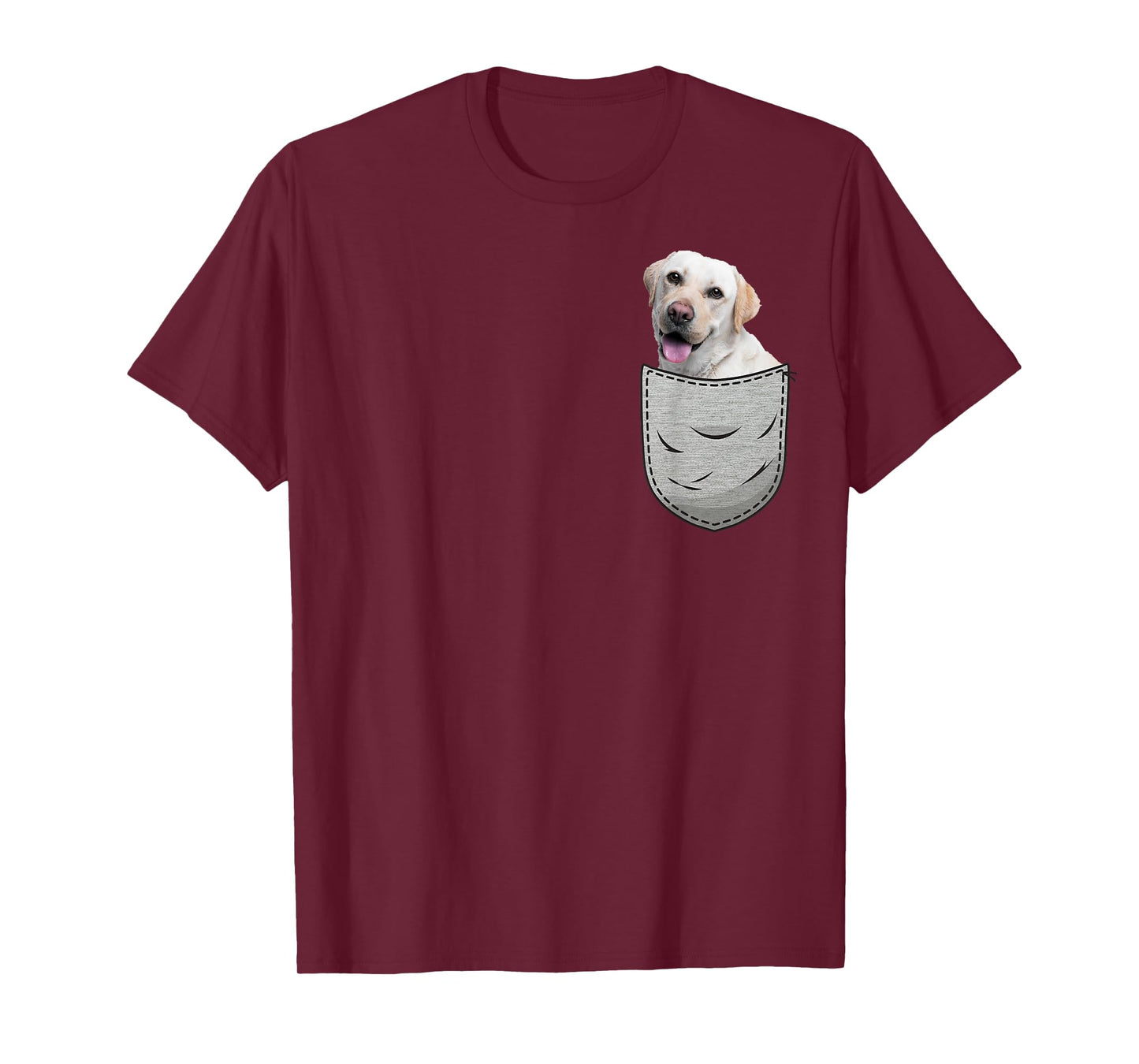 Labbi Labrador Retriever Chest Bag Pocket Dog Owners Men Women Kids T-Shirt