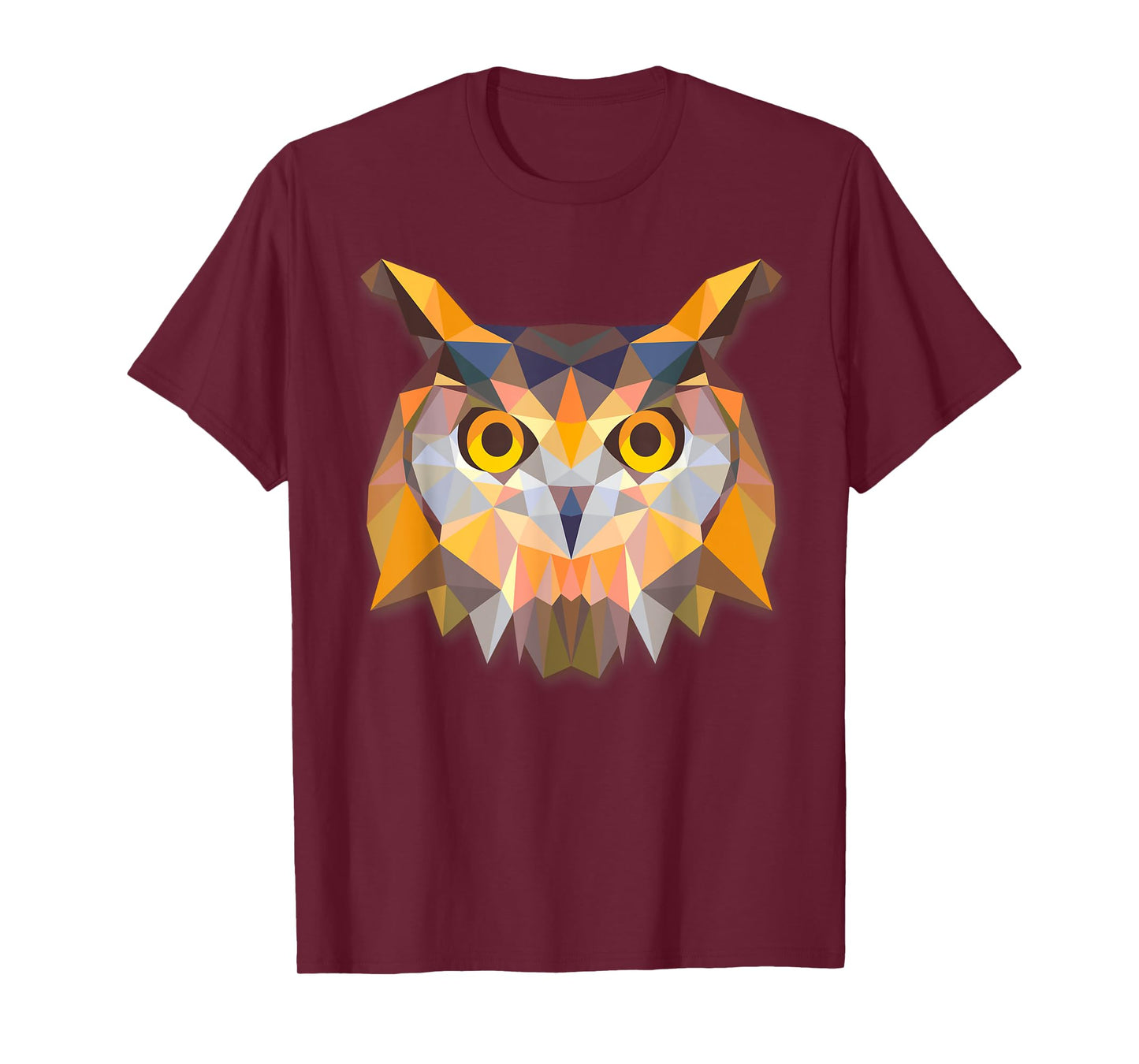 OWL HEAD Beautiful Snowy Owl Great Horned Owl Bird T-Shirt T-Shirt