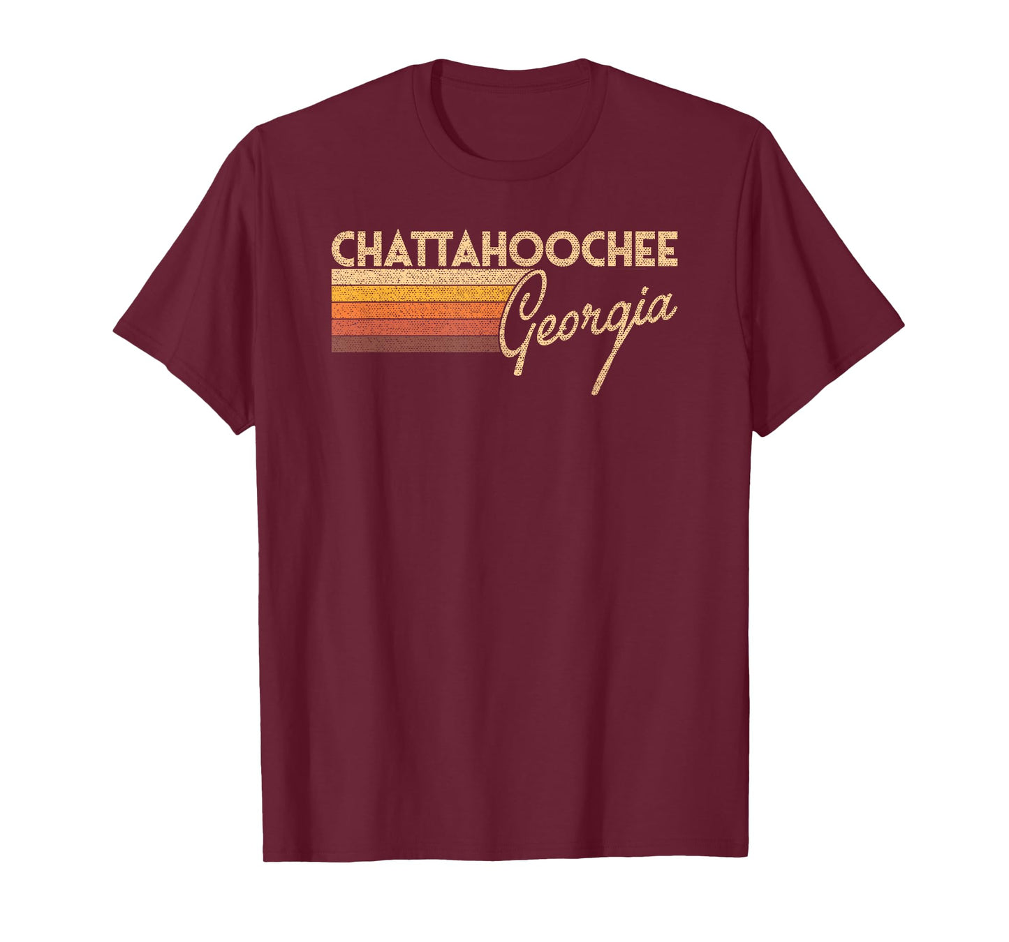 80s Style Chattahoochee Georgia T-Shirt T-Shirt