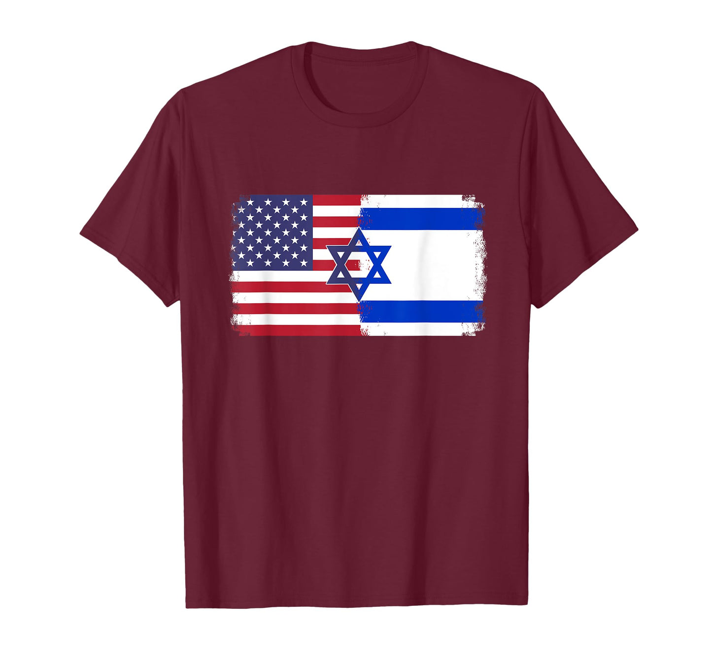 Israel USA flag Women Girls Kids Men T-Shirt