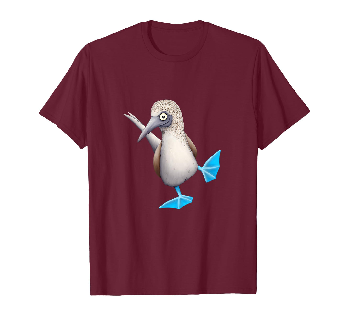 Fancy Dancing Sea Bird Funky Blue Foot Booby T-Shirt