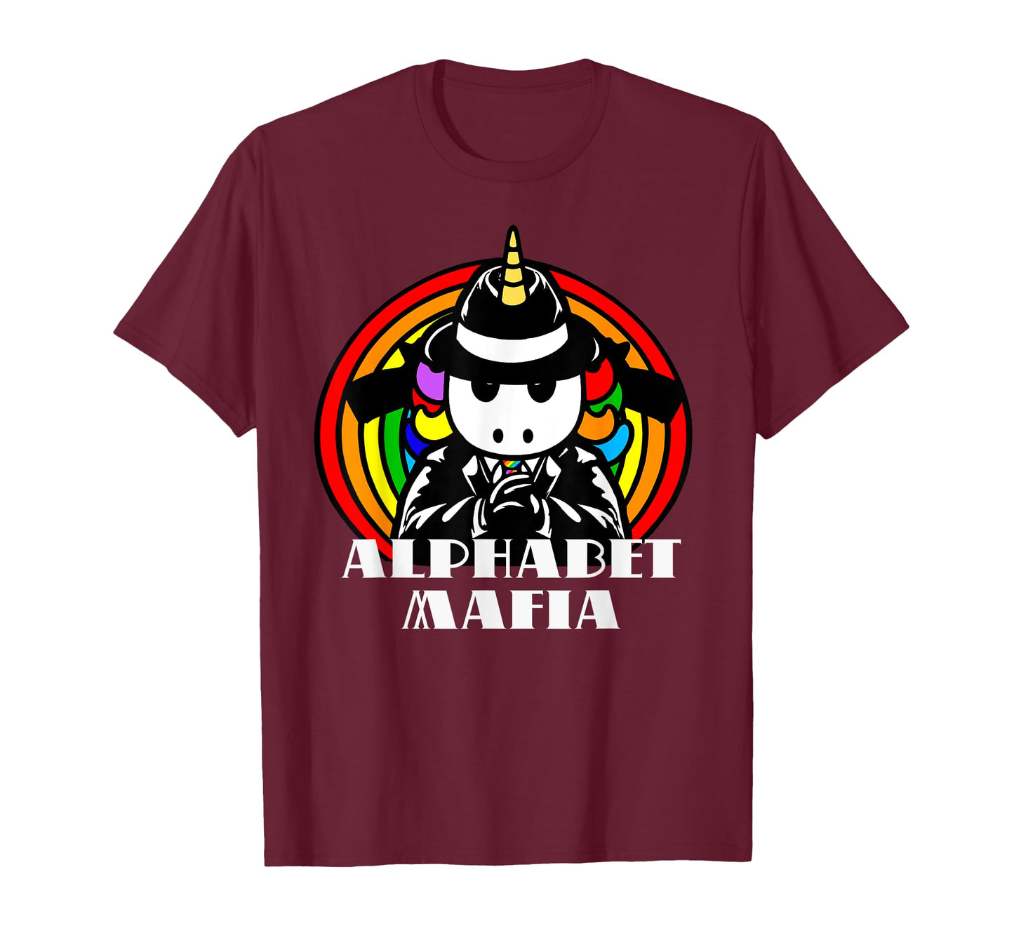 Alphabet Mafia LGBTQ Unicorn T-Shirt