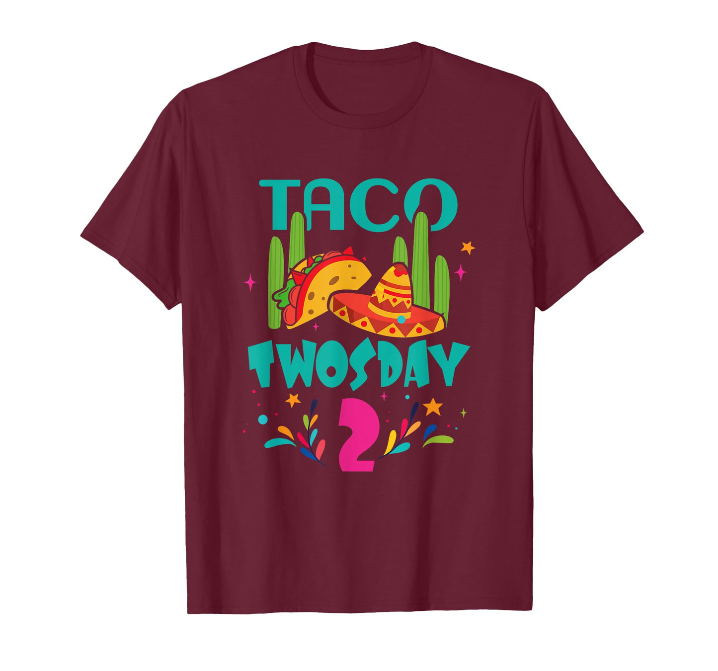 Taco Twosday 2 Two Year Old Boy Girl Birthday Gift T-Shirt