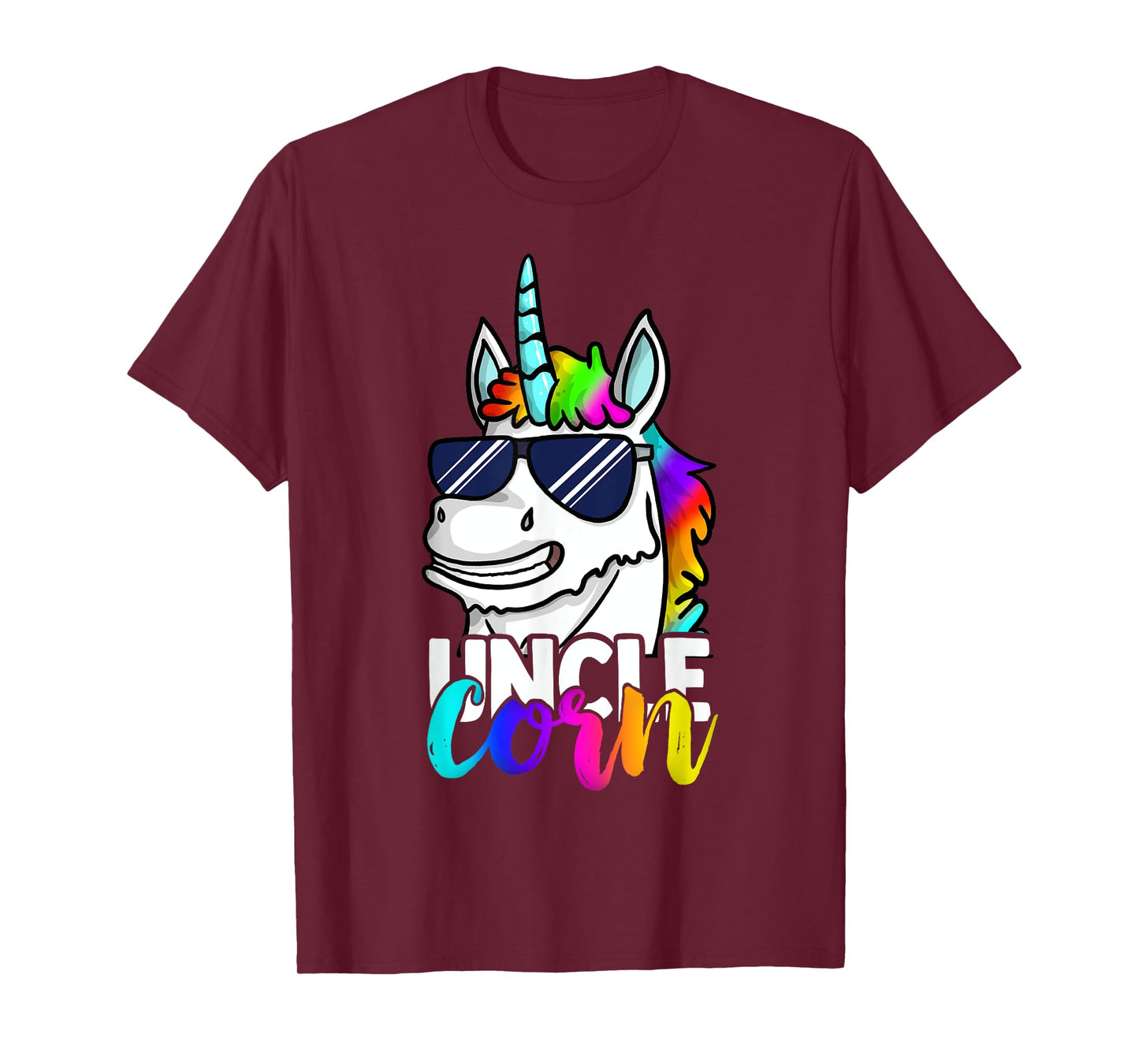 Funny Unclecorn Unicorn Uncle Mens Tee Cool Christmas Gift T-Shirt
