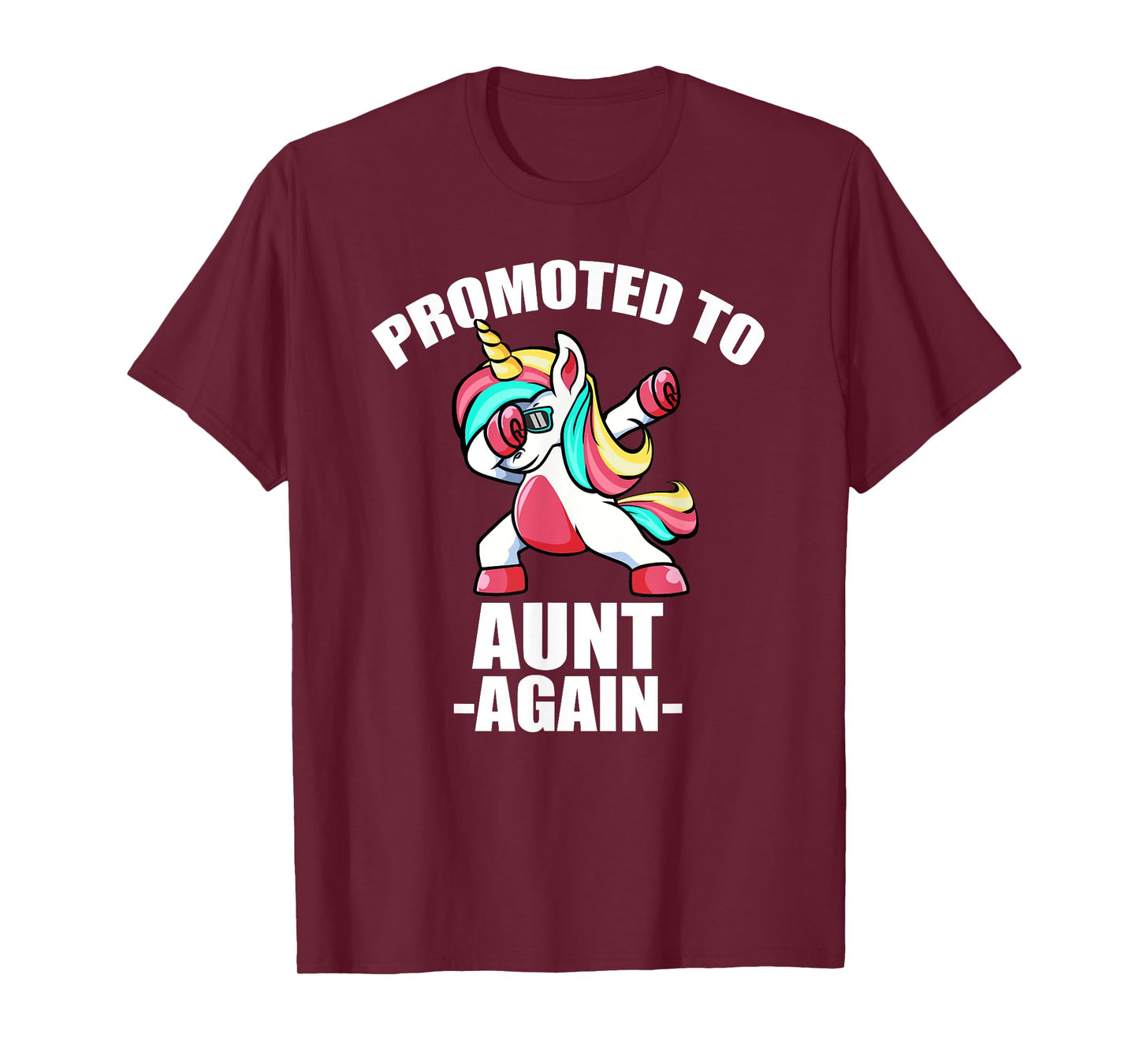 Promoted To Aunt Again EST 2022 Shirt, Unicorn Aunt Again T-Shirt