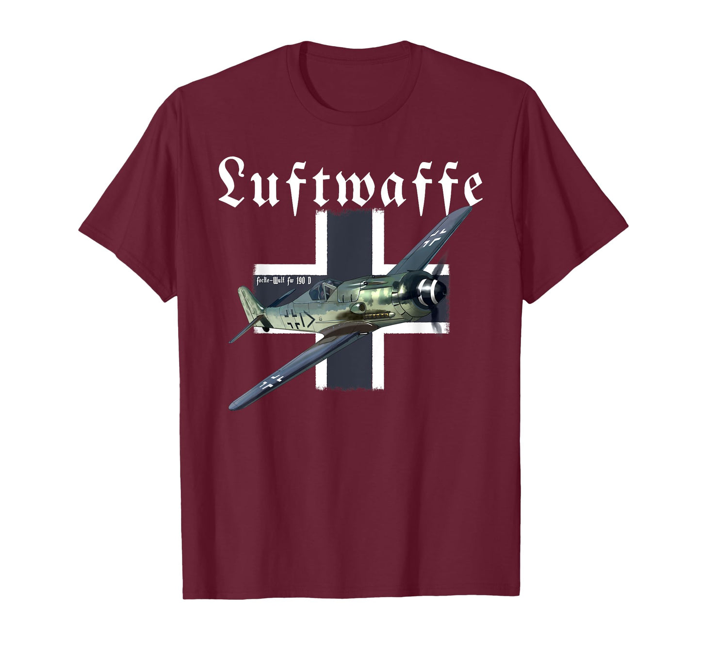 WW2 Aircraft Fighter I German Warbird I Focke-Wulf FW 190 D T-Shirt