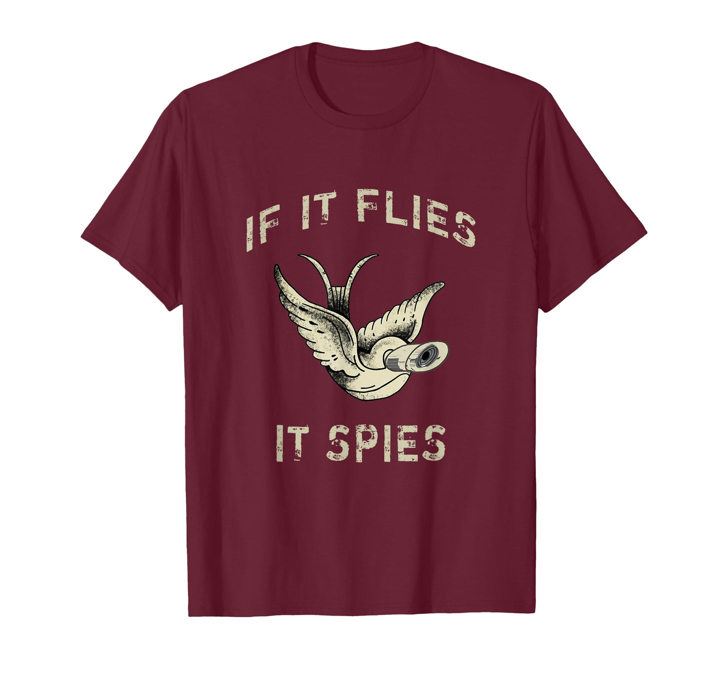 If It Flies It Spies Conspiracy Theory Birds Aren’t Real T-Shirt