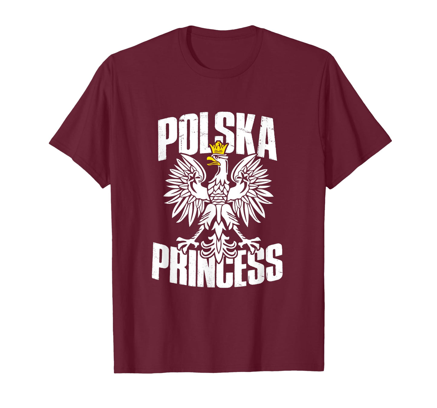 Polska Princess Retro Vintage Eagle Polish Pride Poland T-Shirt