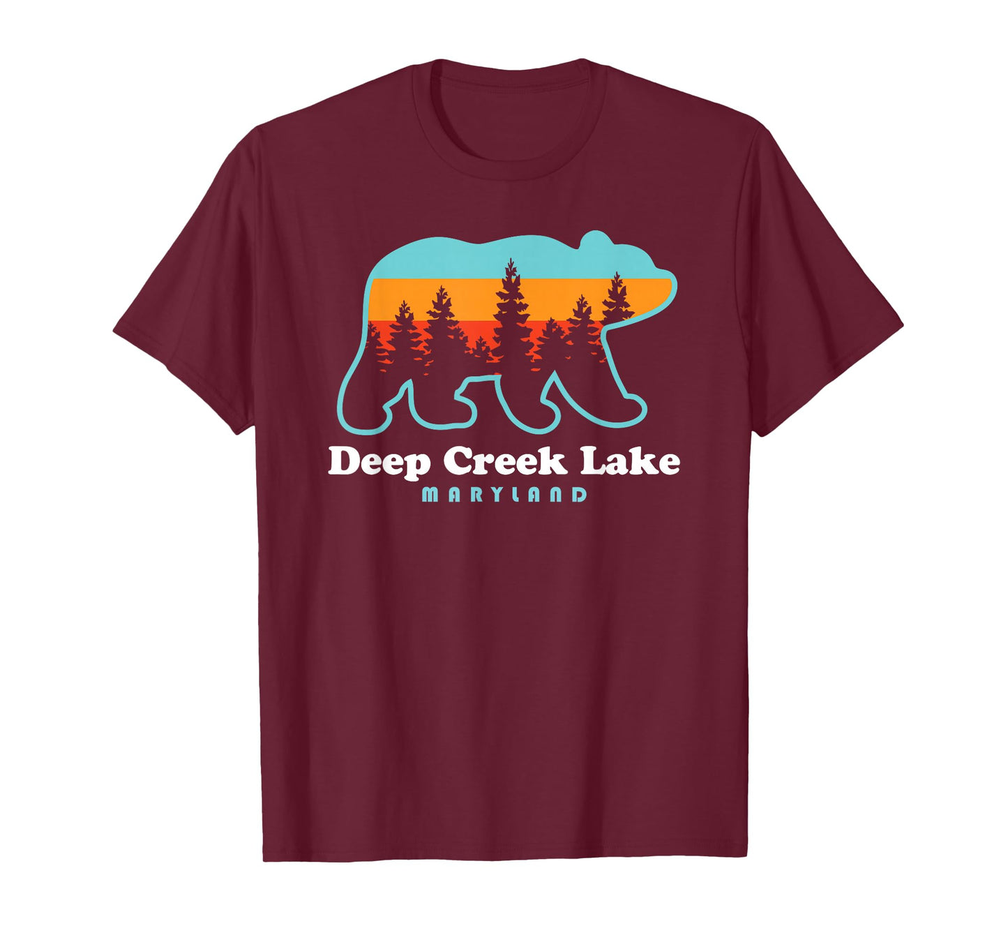 Deep Creek Lake Maryland Bear Deep Creek Lake T-Shirt