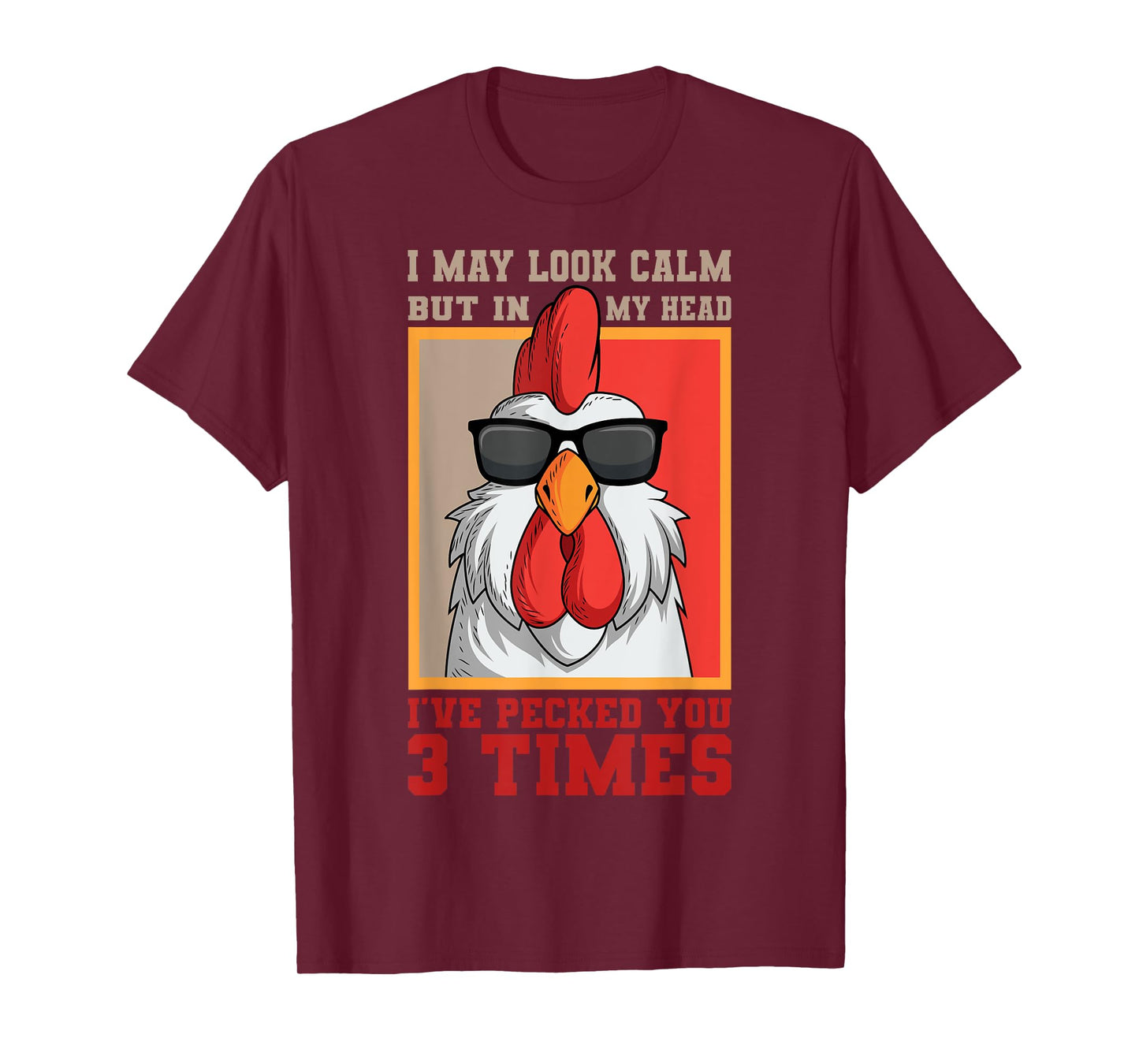 Rooster Chicken Farmers Farm Poultry Lover T-Shirt