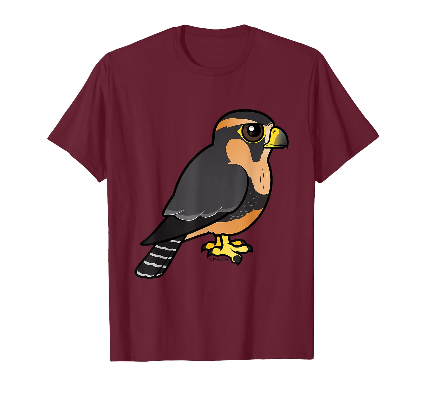 Peruvian Falcon Cartoon | Cute Aplomado Falcon Subspecies T-Shirt