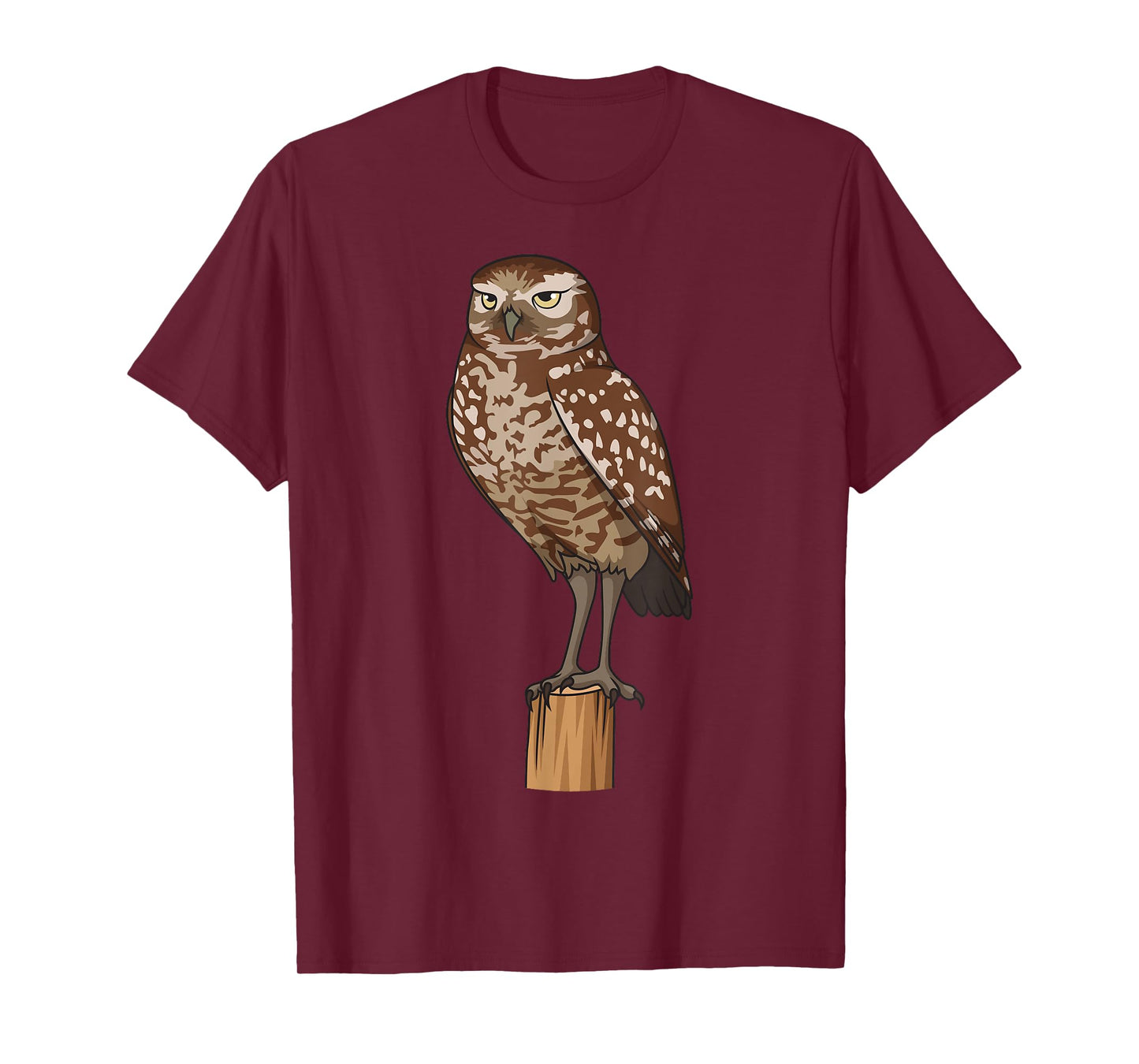 Realistic Burrowing Owl T-Shirt