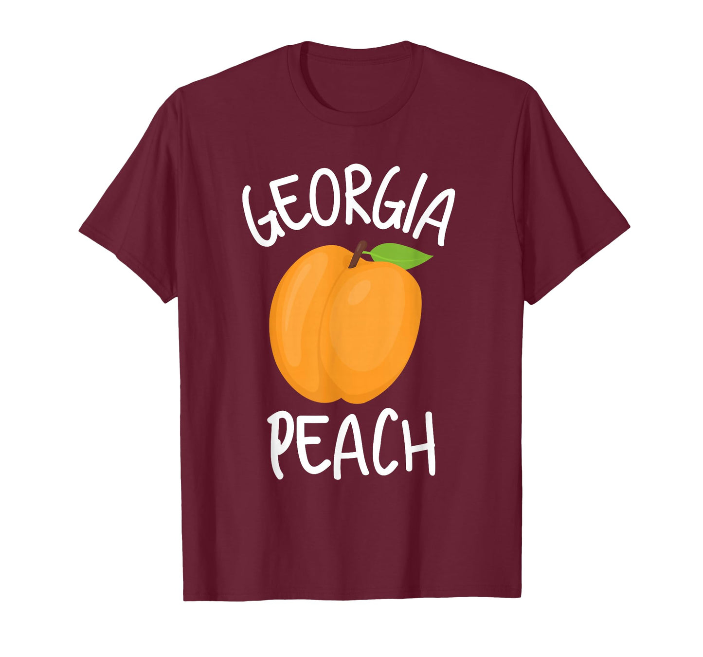 Georgia Peach Funny Georgia State Pride Peachy T-Shirt