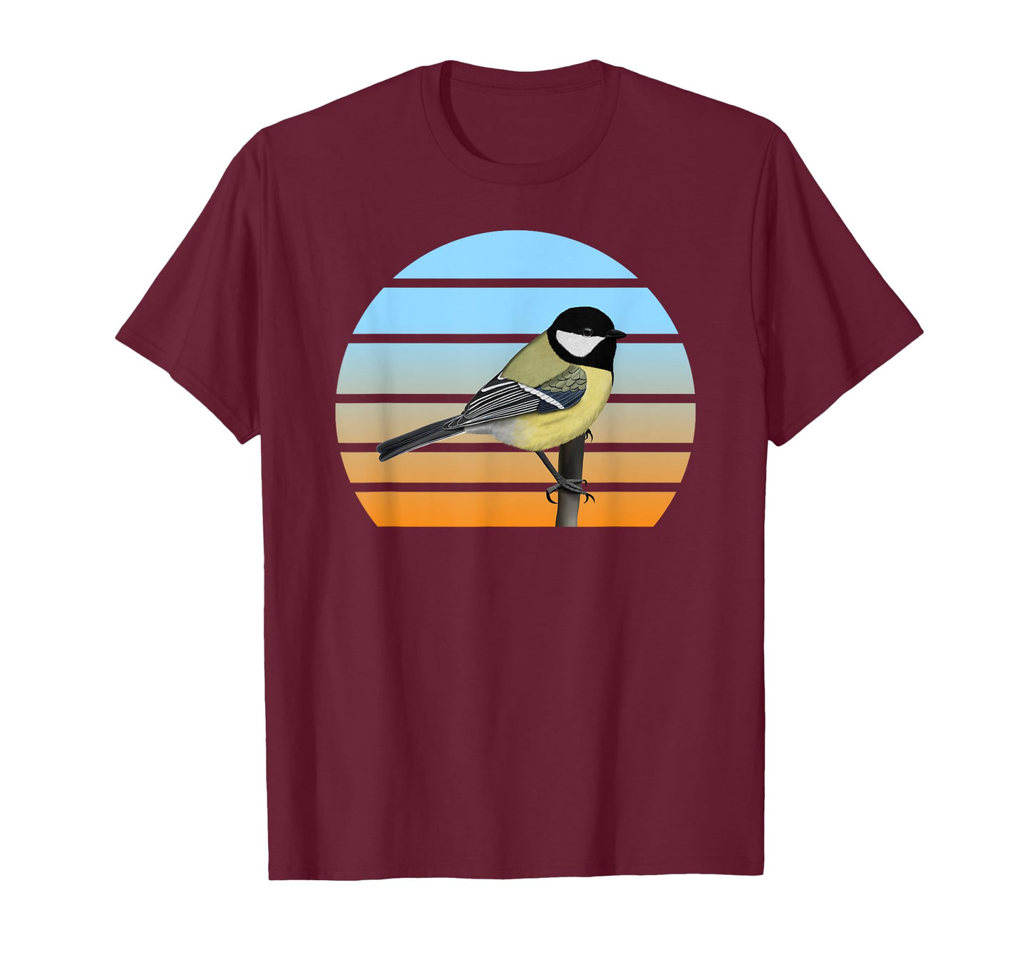 Chickadee Bird Birdlover Birdwatcher Animal Biologist Birder T-Shirt