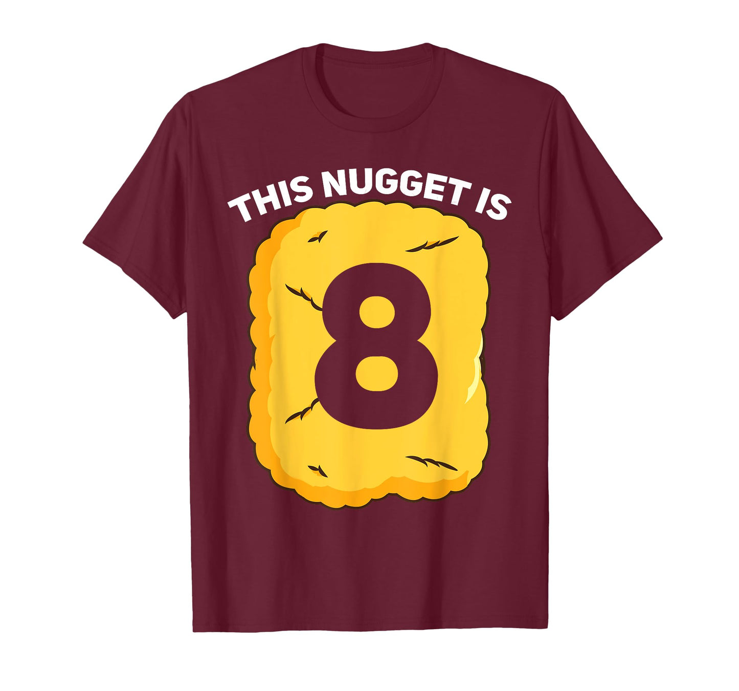 8 Year Old Chicken Nugget Birthday Party T-Shirt