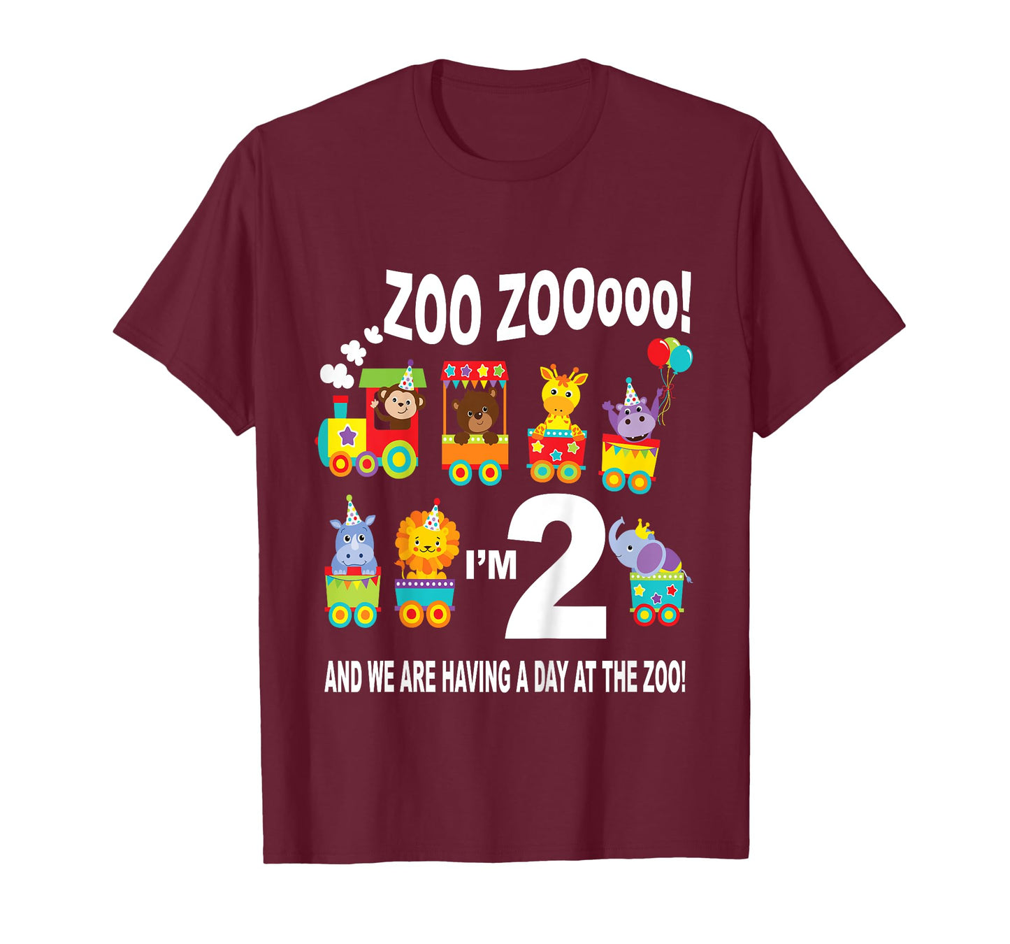 Zoo Zooooo! I'm 2 and we are having a day at the zoo! T-Shirt
