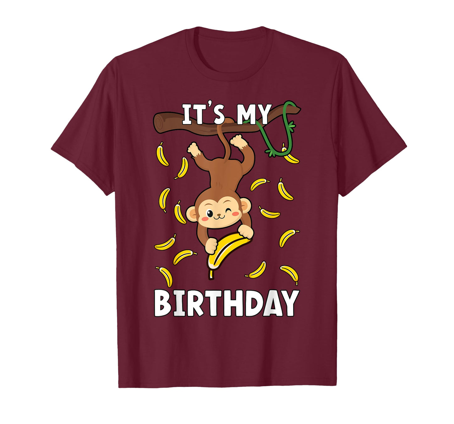 Birthday monkey Years Old monkeys B-day T-Shirt