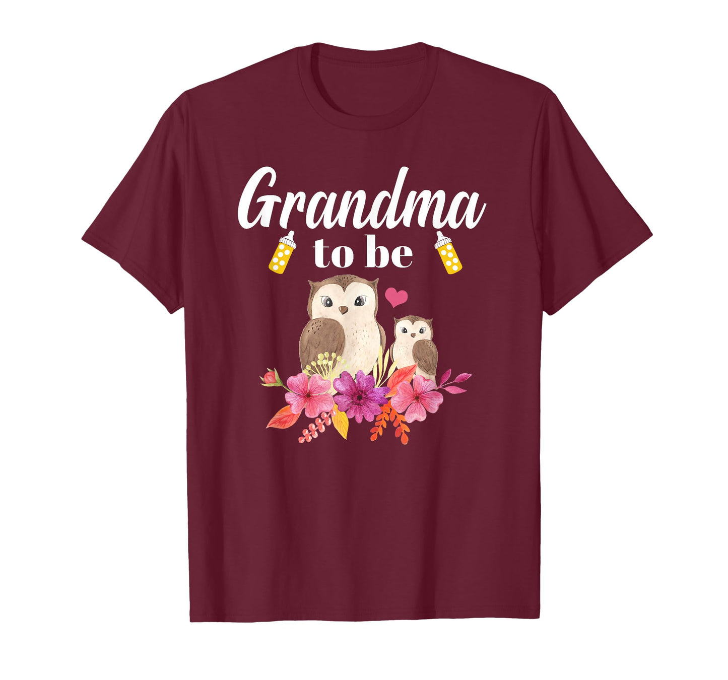 Grandma To Be Owl Baby Shower T-Shirt