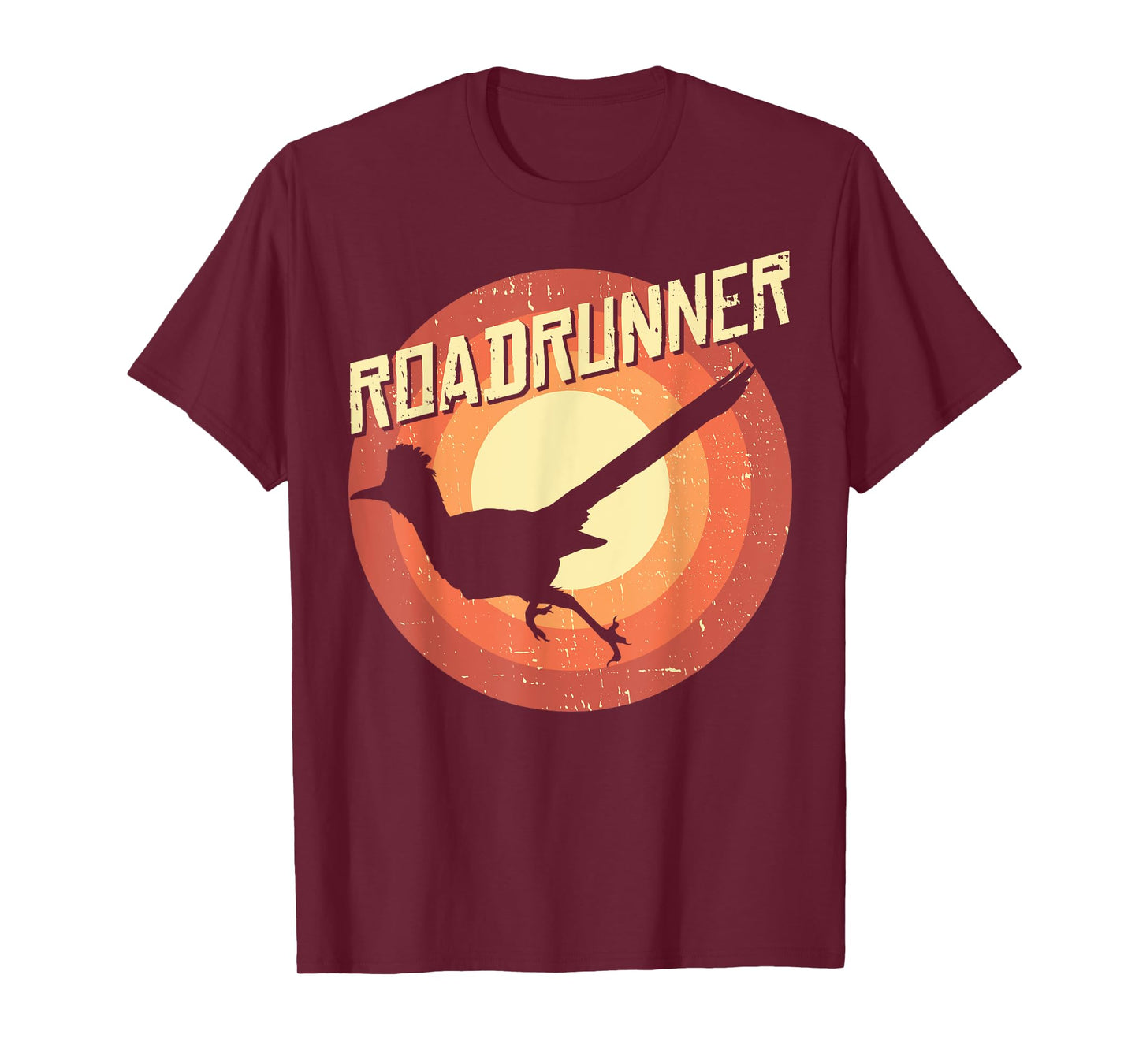Roadrunner Lover Vintage Distressed Retro T-Shirt