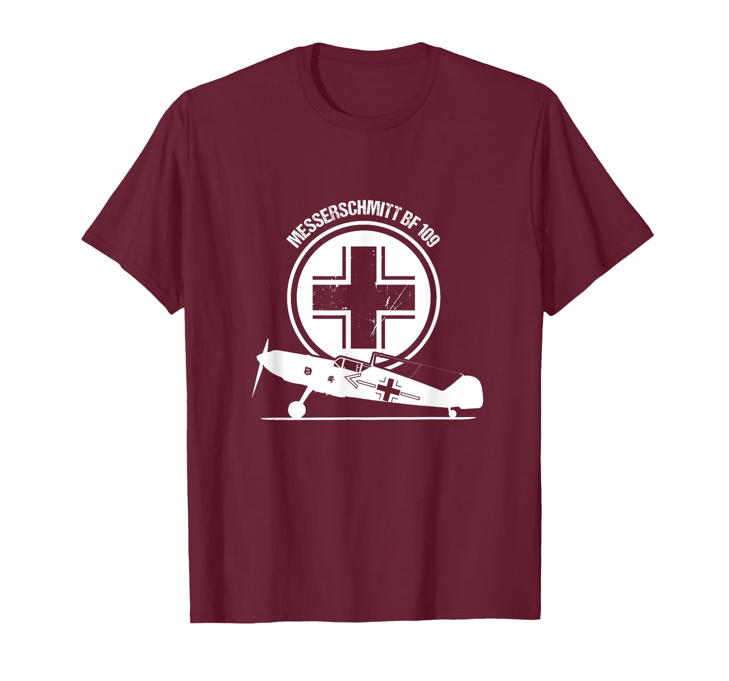 Vintage Luftwaffe Messerschmitt BF Pilot Gift Warbird ME 109 T-Shirt