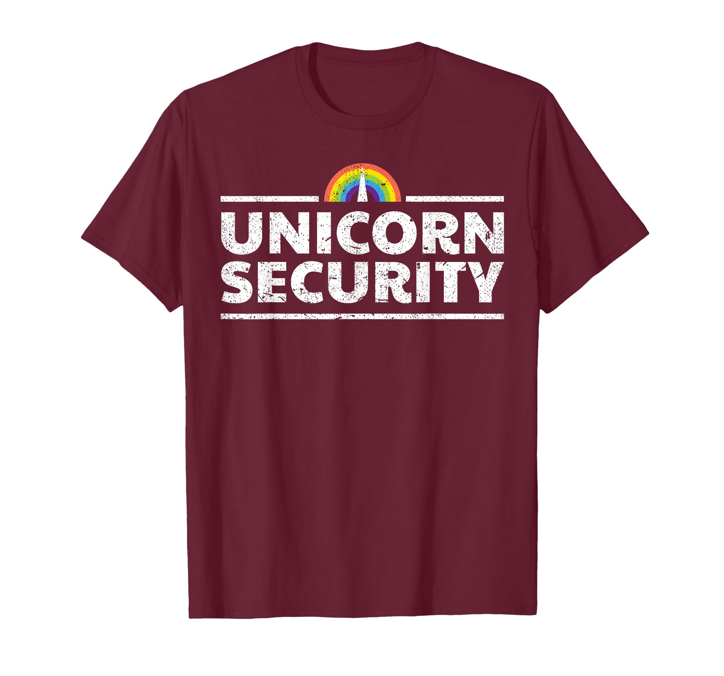 Unicorn Security Funny Cute Police Halloween Costume T-Shirt