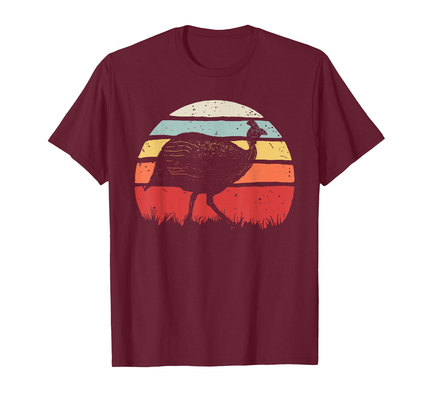 Vintage Retro Guinea Fowl T-Shirt