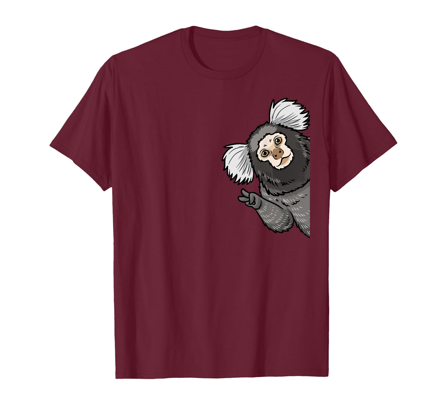 Marmoset Monkey From Side T-Shirt