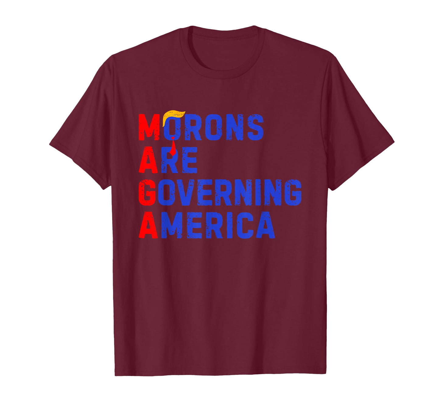 Morons Are Governing America Funny Trump 2024 T-Shirt