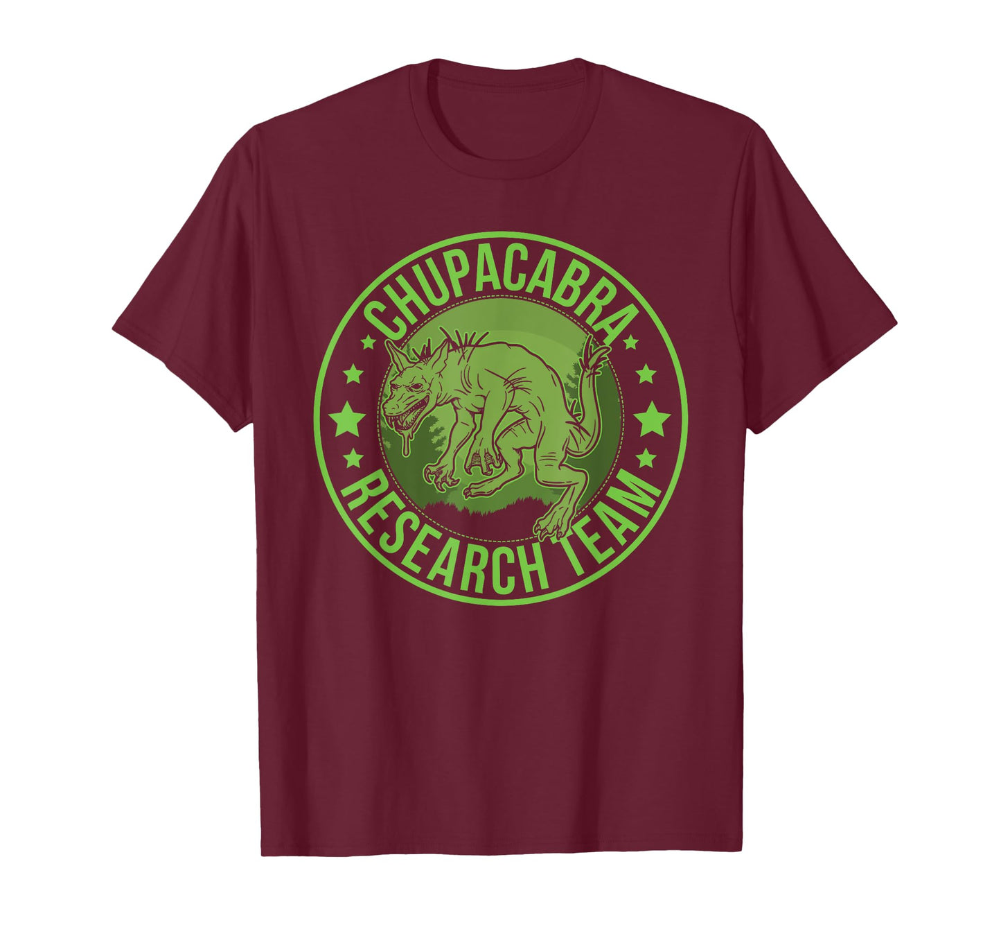 Chupacabra Hide & Seek Research Team Champion Cryptid T-Shirt