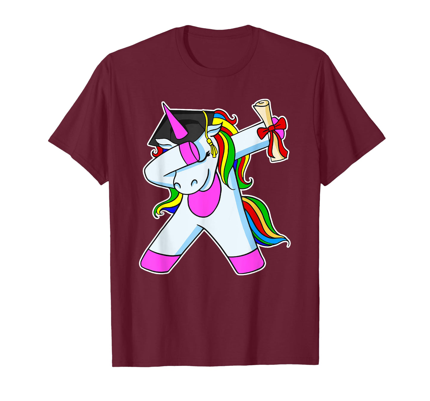 Graduation Unicorn Nursery College Primary School T-Shirt