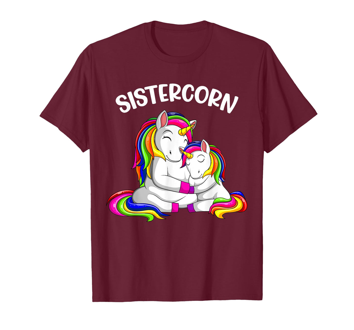 Sistercorn Unicorn Sister Girls T-Shirt