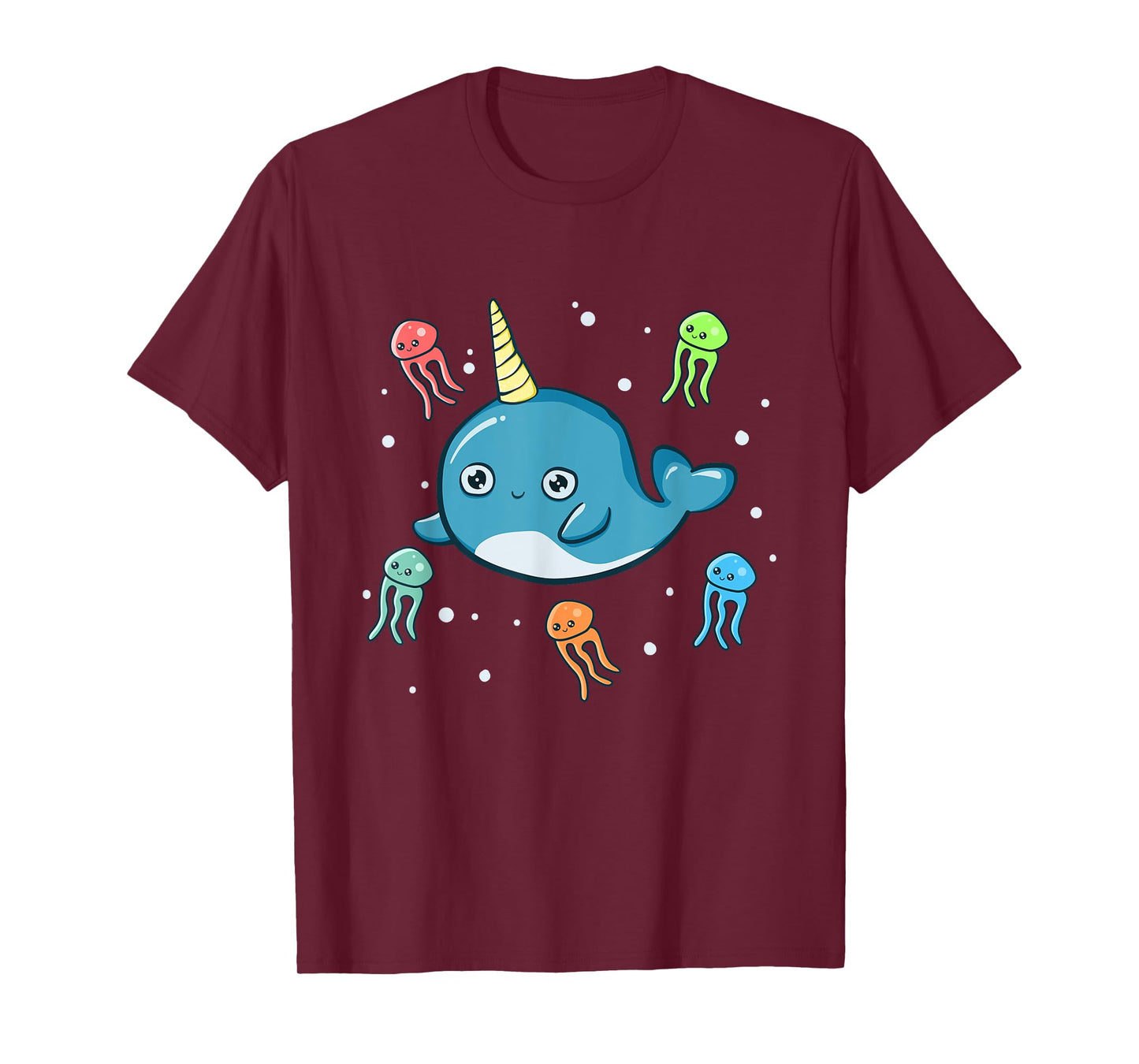 Narwhal Jelly Fish Shirt Unicorn of The Sea Jellyfish PJ Tee T-Shirt