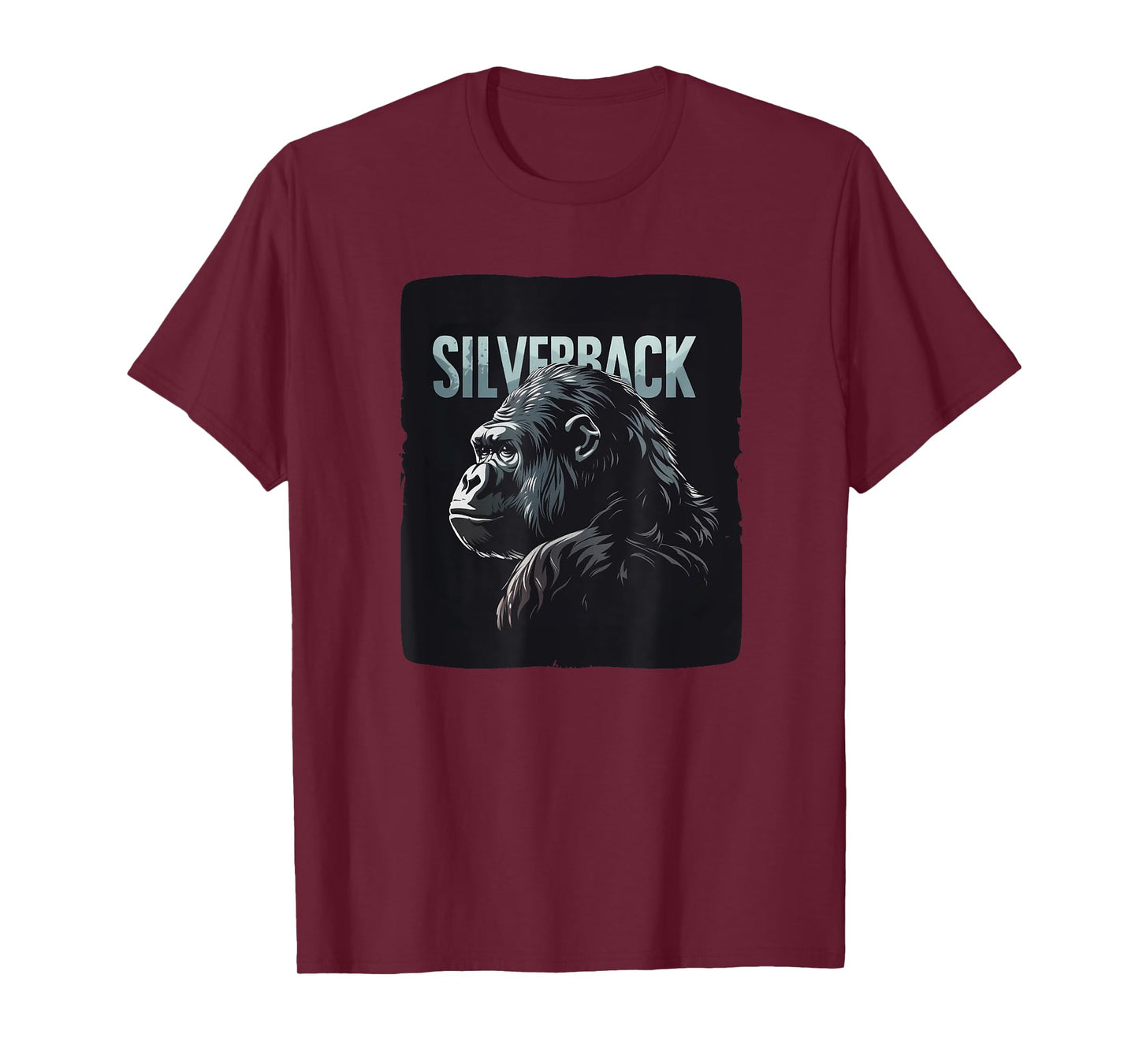 Strength in the Wild with Silverback Monkey Graphic T-Shirt