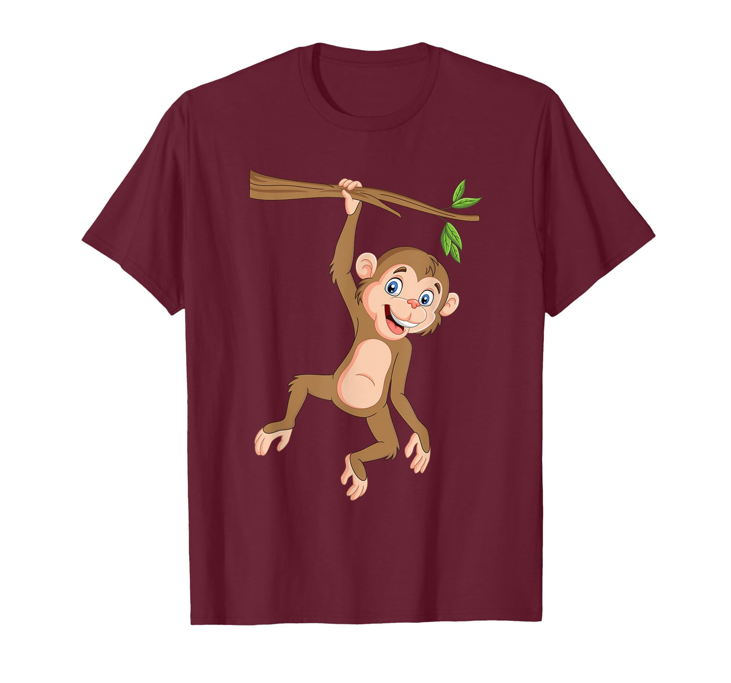 Hanging Monkey - Monkeys Jungle Safari Primate Animal Lover T-Shirt