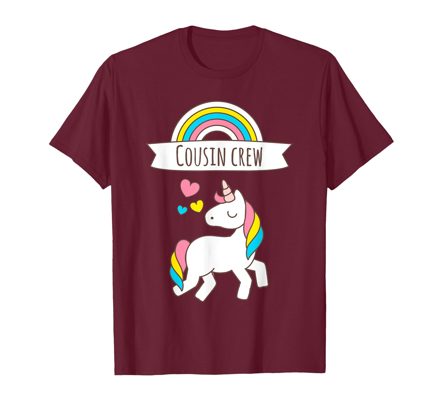 Crazy Cousin Crew Reunion Unicorn T Shirt Funny T-Shirt