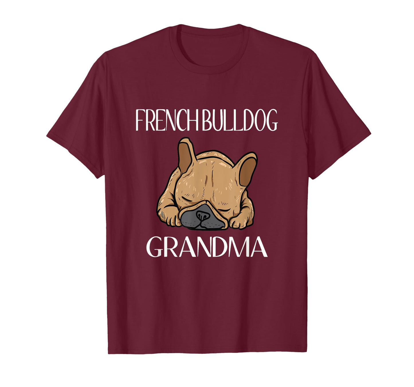 French Bulldog Grandma Frenchie T-Shirt For Women T-Shirt