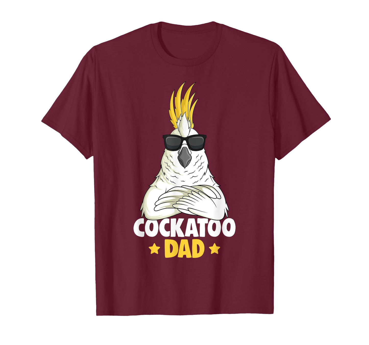 Cockatoo Dad Parrot Bird T-Shirt
