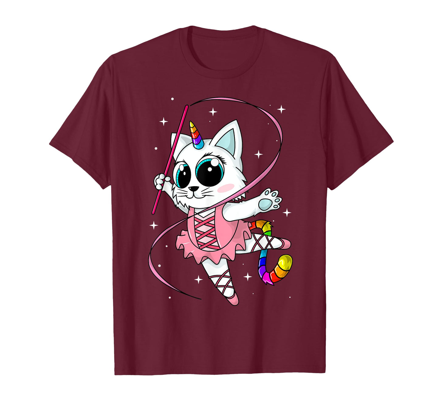 Unicorn Cat Cati Corn Kittycorn Cute Kitty Rainbow Girl Gift T-Shirt