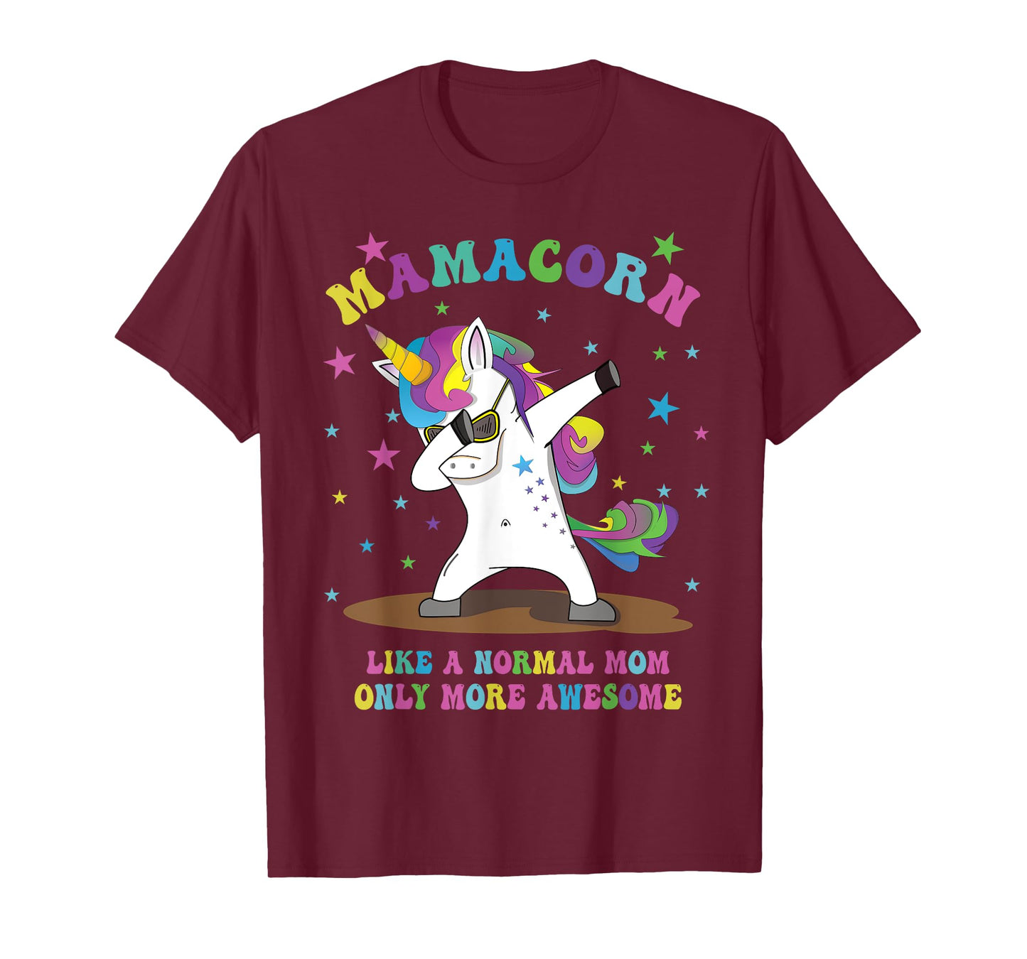 Funny Mamacorn Dabbing Unicorn Mother´s Day Mother Mom T-Shirt