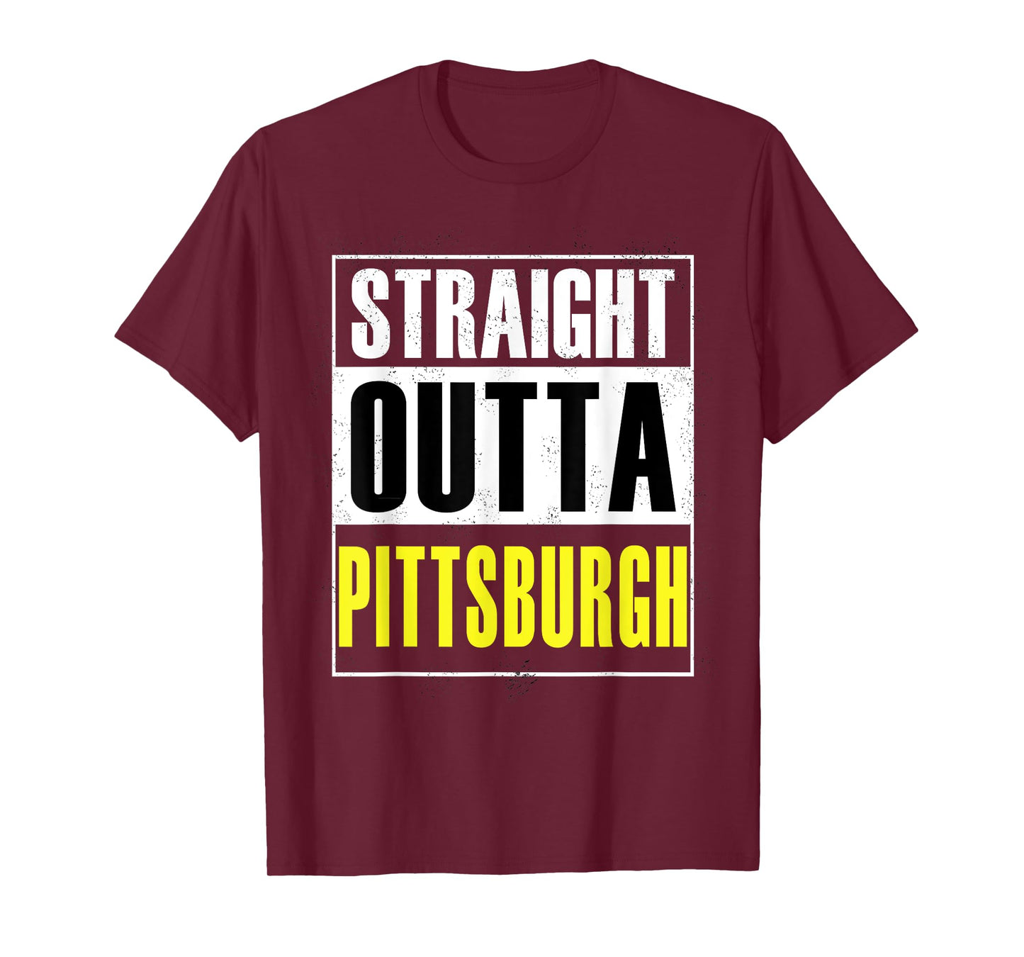 Straight Outta Pittsburgh Steel and City T-Shirt