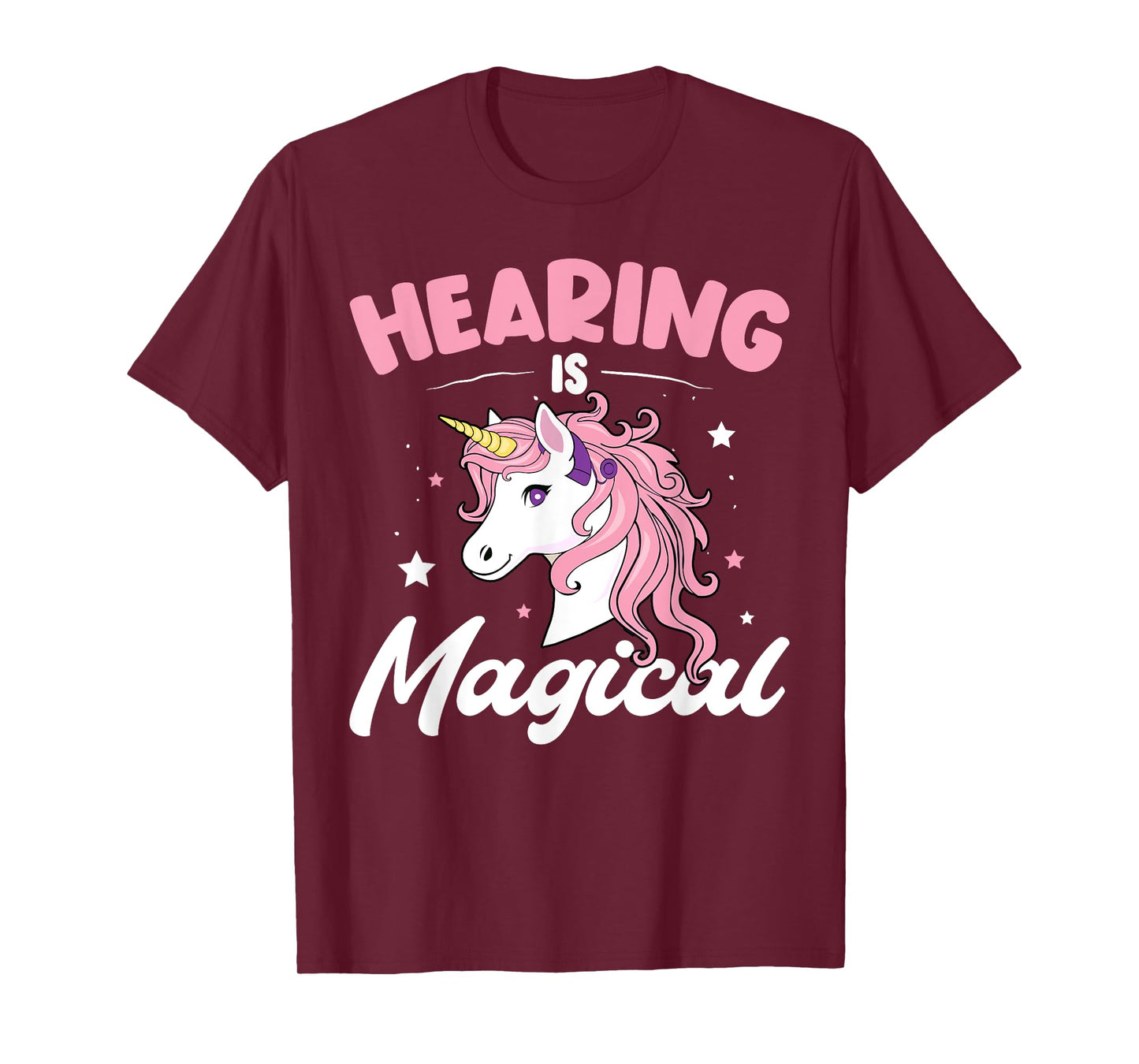 Unicorn Cochlear Implant For Hard Of Hearing And Deaf People T-Shirt
