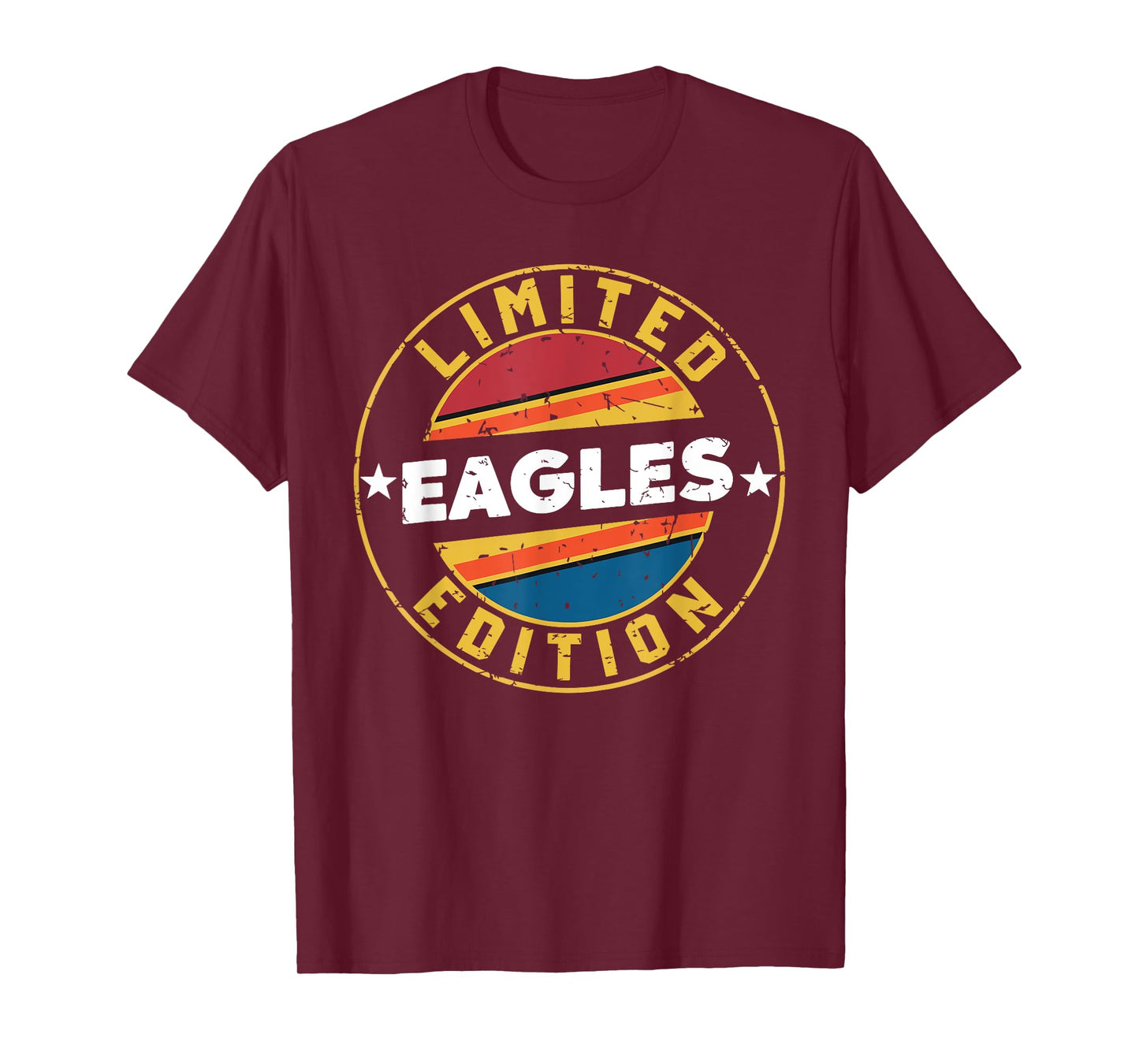 Eagles Name Vintage Retro T-Shirt
