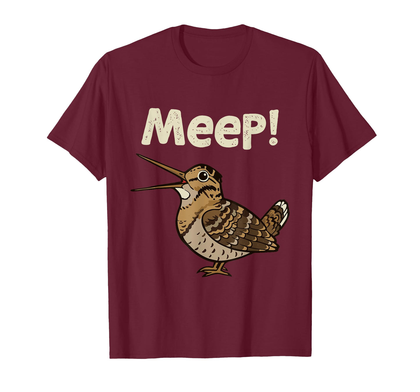 Meep Bird Saying Meep Bird Meme American Woodcock Meep T-Shirt