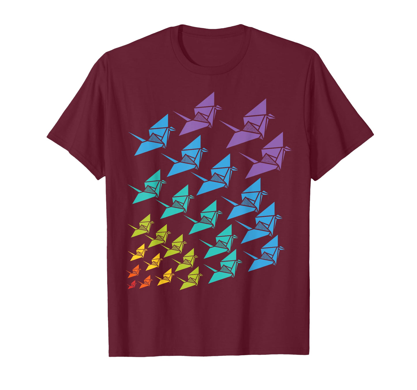 Origami Cranes Japanese Origami Crane Craft T-Shirt