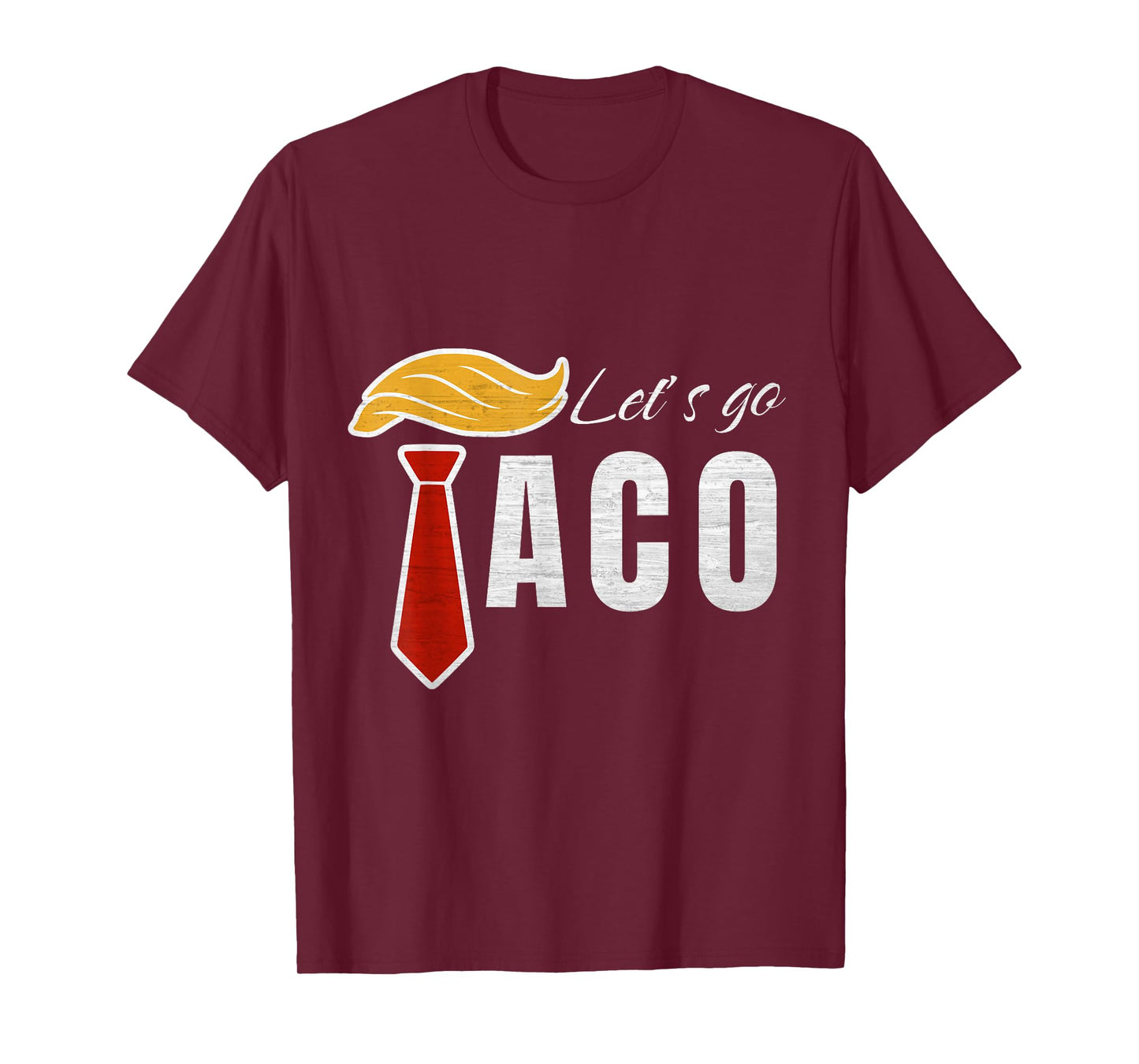 Let’s Go Taco Funny Vintage USA Flag, Let’s Go Taco Funny T-Shirt