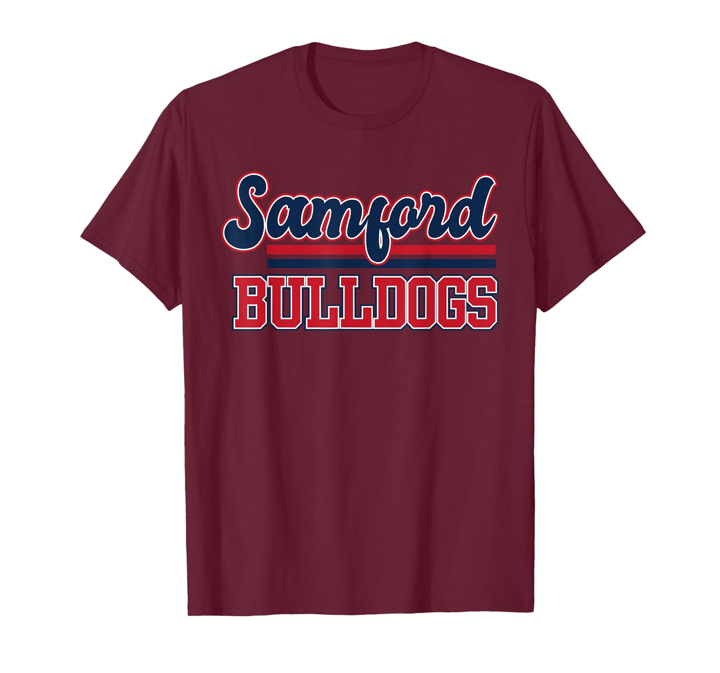 Samford Bulldogs | Official NCAA University Merch NCAFSAM01 T-Shirt