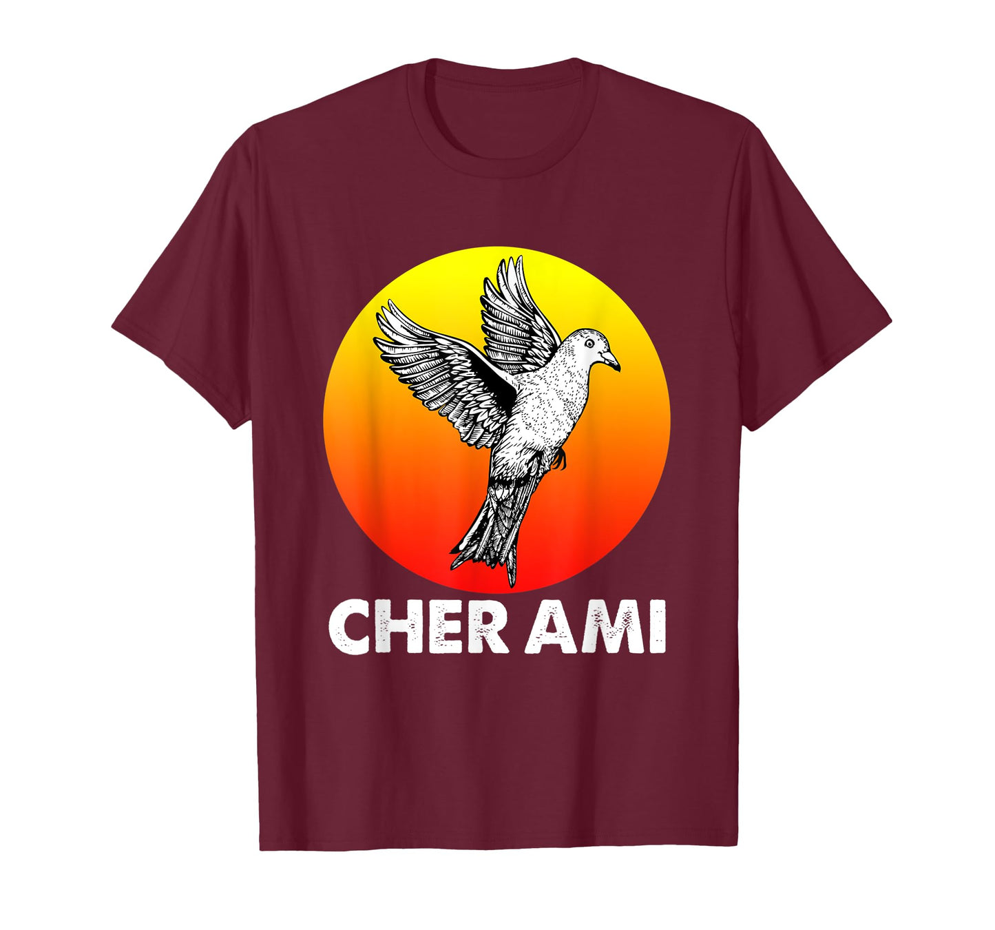 Cher Ami World War Hero Carrier Pigeon T-Shirt