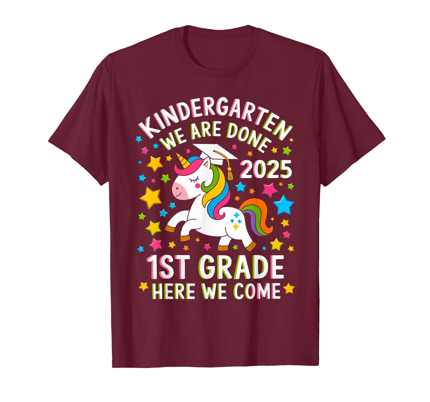 Kindergarten Graduation Class Of 2025 Girls Toddler T-Shirt