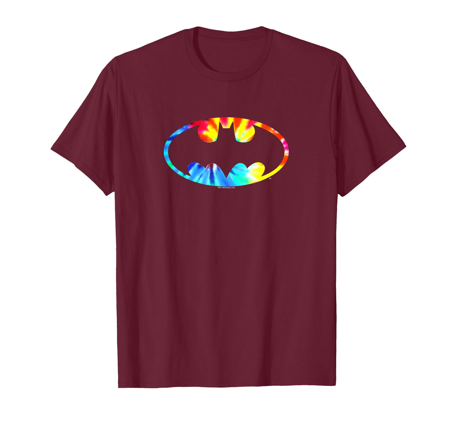 Batman Tie Dye Batman Logo T-Shirt