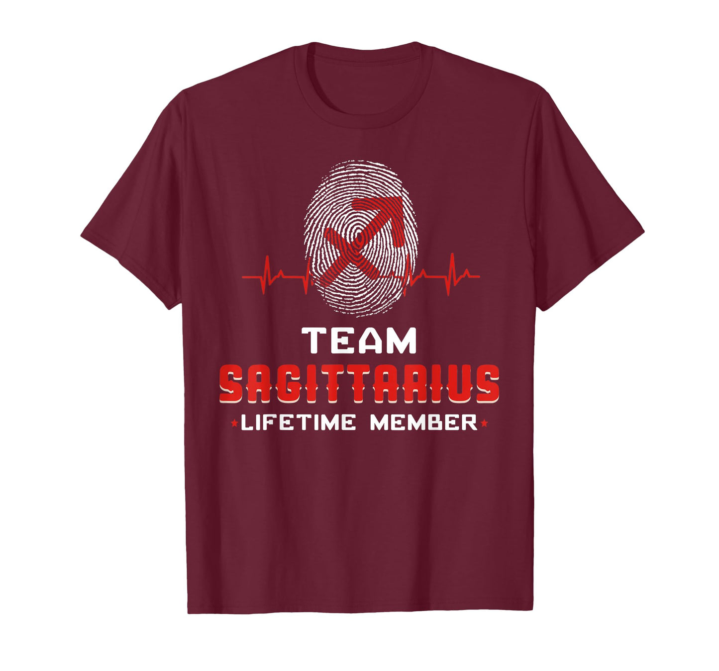 Team Sagittarius Lifetime Member Birthda Nov Dec Zodiac Sign T-Shirt